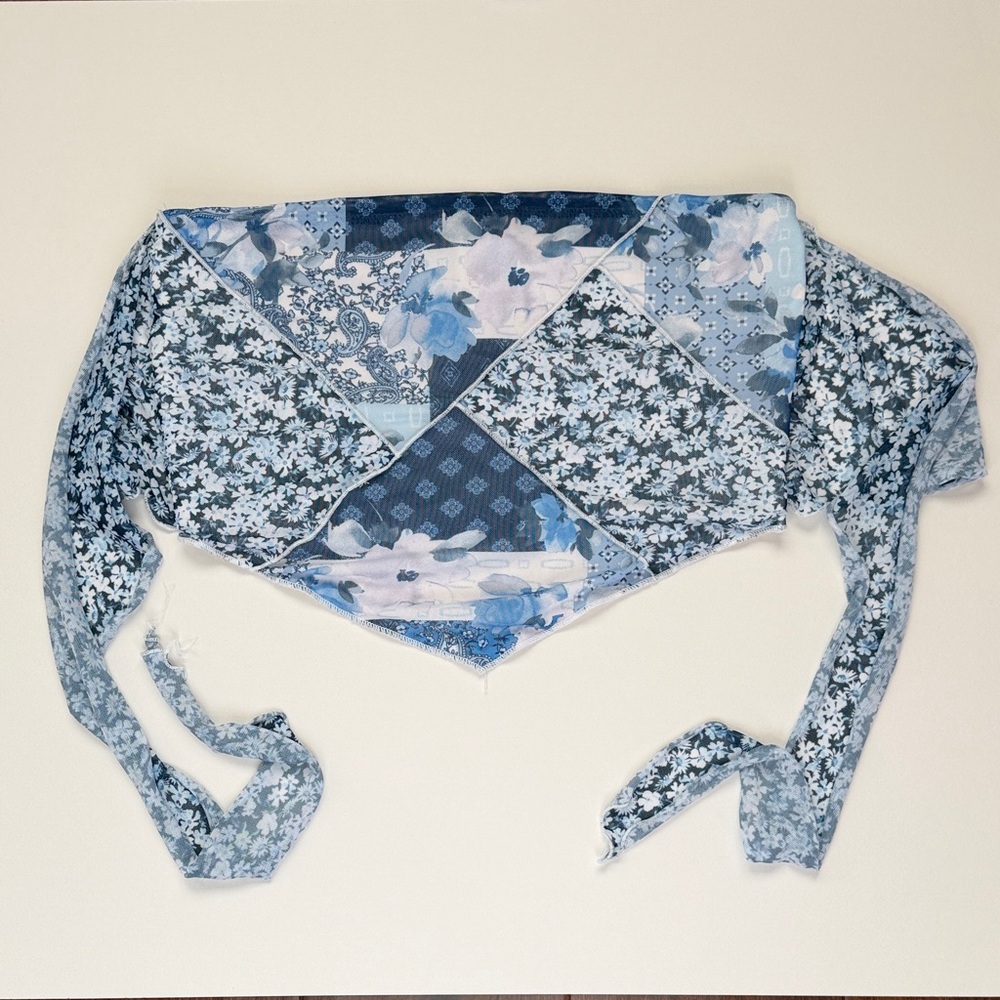 Altard State Floral Patchwork Bandana Top